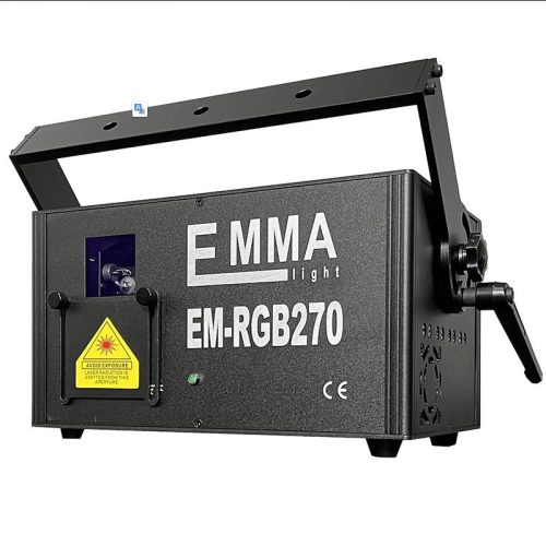EMMA Light EM-RGB270 5W RGB 30/40 kpps lézer 