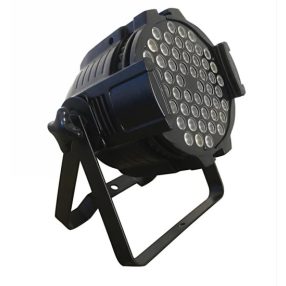   FTS LED 54x3W RGBW Par Lámpa PAR64 – Profi Színpadi Világítás, DMX Vezérlés