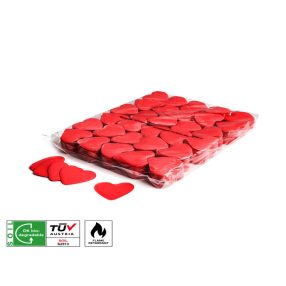   MagicFX Biodegradable Hearts – Piros Szív Alakú Lebomló Konfetti (55 mm)