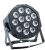 FTS LED 12x12W RGBW Par Lámpa – Profi Színpadi Világítás, DMX Vezérlés, Színes Fényhatások