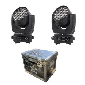  FTS LED WASH 19x15W Robotlámpa + Konténer