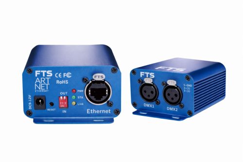 FTS Art-Net DMX Controller Pro – 2× DMX512 kimenet