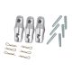 ALUTRUSS Trilock Set – Connecting Cone + Pivot Pin