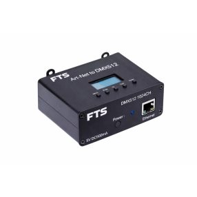   FTS Art-Net DMX Controller 2U – Ethernet → DMX512 vezérlő kijelzővel