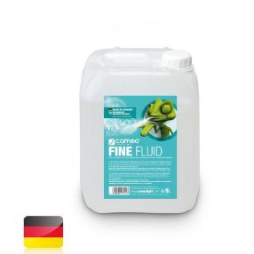   Cameo FINE FLUID 5 L füstgépekbe való folyadék nagyon alacsony sűrűségű, finom ködhöz, nagyon hosszú szétoszlási idővel, 5 liter