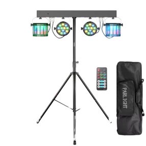   FTS PartyBar 60 RGBW – Komplett Állványos LED Fényszett Távirányítóval