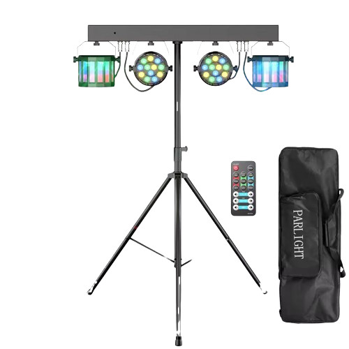 FTS PartyBar 60 RGBW – Komplett Állványos LED Fényszett Távirányítóval