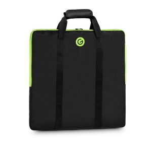   Gravity BG WBLS 331 – Szállítótáska, 565 x 565 x 15 mm Méretű Négyzetes Acél Talphoz, Fekete