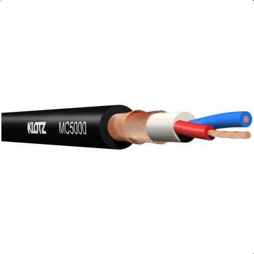 Klotz MC5000 High-End Mikrofonkábel (2x0,50 mm²) – Prémium Stúdió és Színpadi Kábel 1m