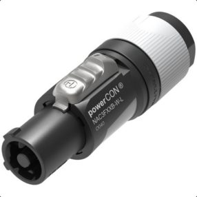   Neutrik NAC3FXXB-W-L powerCON lengő hálózati kimenet, szürke, 10-16 mm átmérőjű kábelhez 