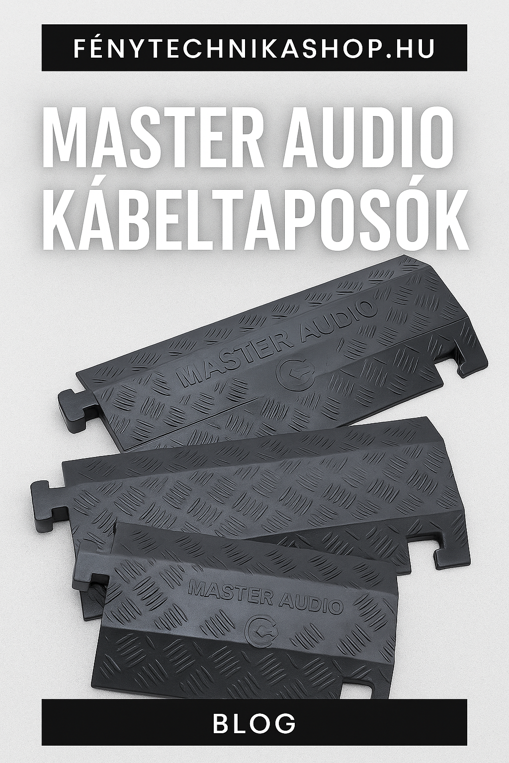 Master Audio Kábeltaposók – Professzionális Kábelvédelem Rendezvényekre és Ipari Használatra